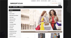 Desktop Screenshot of burrisoptics.es
